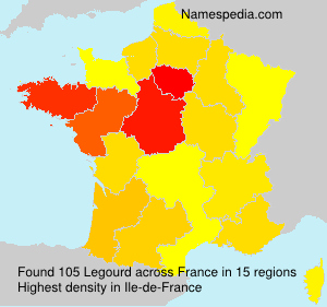 Surname Legourd in France Surname Legourd in France