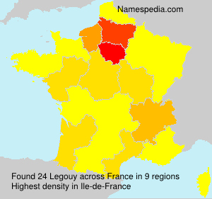 Surname Legouy in France Surname Legouy in France