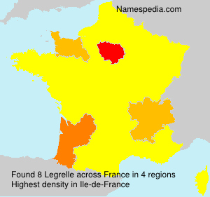 Surname Legrelle in France Surname Legrelle in France