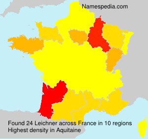 Surname Leichner in France Surname Leichner in France