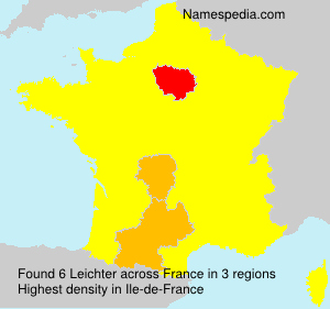 Surname Leichter in France Surname Leichter in France
