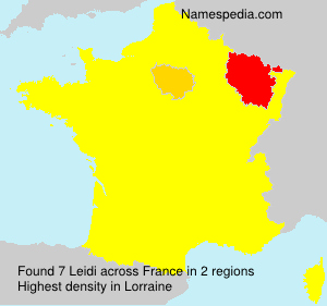 Surname Leidi in France Surname Leidi in France