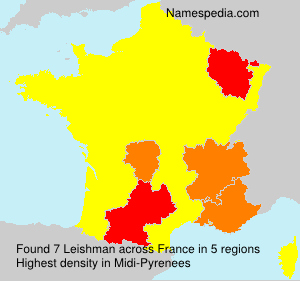 Surname Leishman in France Surname Leishman in France