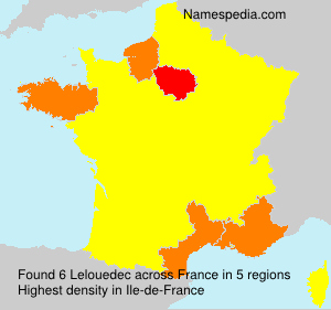 Surname Lelouedec in France Surname Lelouedec in France