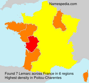 Surname Lemarc in France Surname Lemarc in France