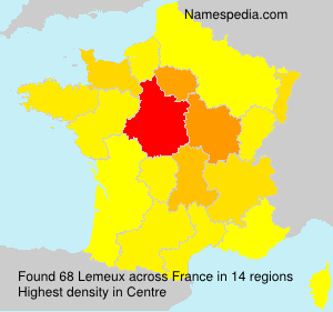 Surname Lemeux in France Surname Lemeux in France