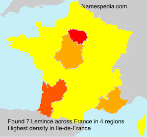 Surname Lemince in France Surname Lemince in France