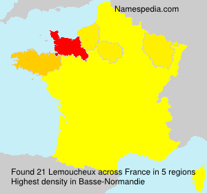 Surname Lemoucheux in France Surname Lemoucheux in France