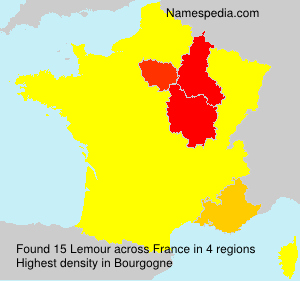 Surname Lemour in France Surname Lemour in France