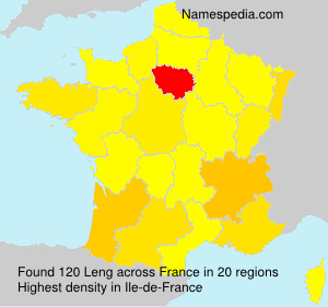 Surname Leng in France Surname Leng in France