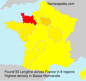 Surname Lengline in France Surname Lengline in France