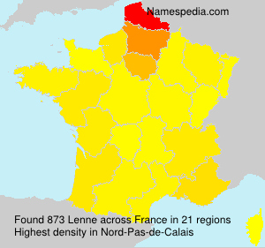 Surname Lenne in France Surname Lenne in France