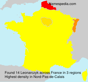 Surname Leonarczyk in France Surname Leonarczyk in France