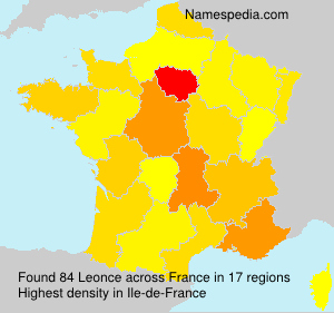 Surname Leonce in France Surname Leonce in France