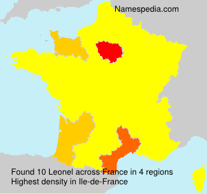 Surname Leonel in France Surname Leonel in France