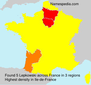 Surname Lepkowski in France Surname Lepkowski in France