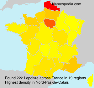 Surname Lepoivre in France Surname Lepoivre in France
