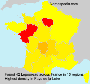 Surname Lepoureau in France Surname Lepoureau in France
