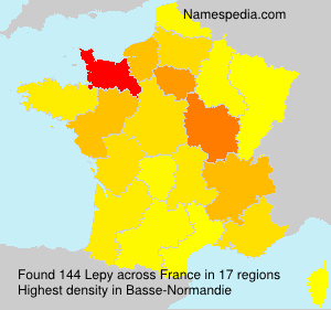 Surname Lepy in France Surname Lepy in France