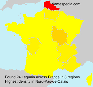 Surname Lequain in France Surname Lequain in France