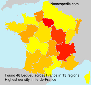 Surname Lequeu in France Surname Lequeu in France