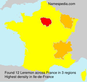Surname Leremon in France Surname Leremon in France
