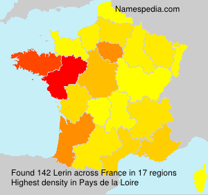 Surname Lerin in France Surname Lerin in France