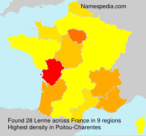 Surname Lerme in France Surname Lerme in France