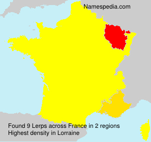 Surname Lerps in France Surname Lerps in France