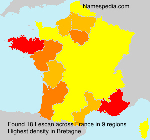 Surname Lescan in France Surname Lescan in France