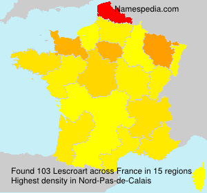 Surname Lescroart in France Surname Lescroart in France