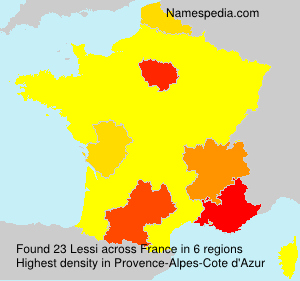 Surname Lessi in France Surname Lessi in France