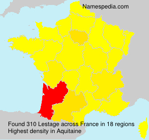 Surname Lestage in France Surname Lestage in France
