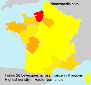 Surname Levesques in France Surname Levesques in France