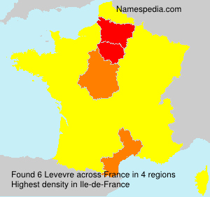 Surname Levevre in France Surname Levevre in France