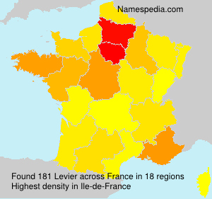 Surname Levier in France Surname Levier in France