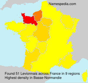Surname Levionnais in France Surname Levionnais in France