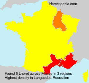 Surname Lhoret in France