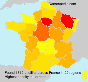 Surname Lhuillier in France Surname Lhuillier in France