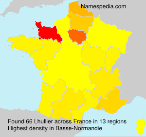 Surname Lhullier in France Surname Lhullier in France