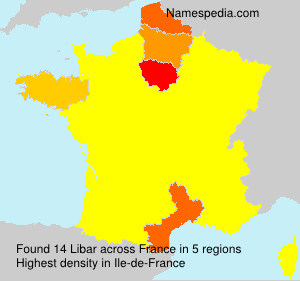 Surname Libar in France Surname Libar in France