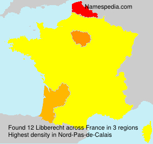 Surname Libberecht in France Surname Libberecht in France