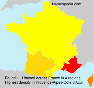 Surname Libonati in France Surname Libonati in France