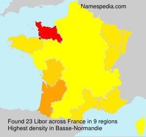 Surname Libor in France Surname Libor in France