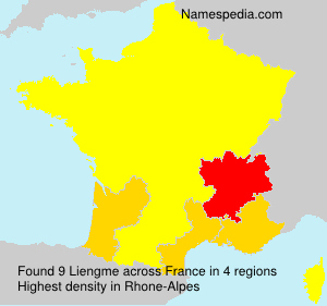 Surname Liengme in France Surname Liengme in France