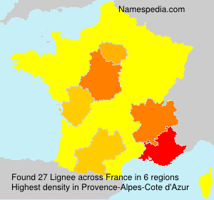 Surname Lignee in France Surname Lignee in France