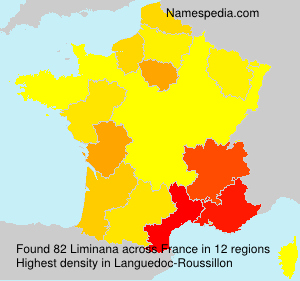 Surname Liminana in France Surname Liminana in France