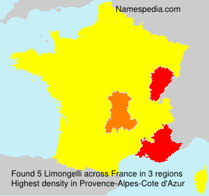 Surname Limongelli in France Surname Limongelli in France