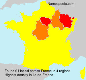 Surname Linassi in France Surname Linassi in France