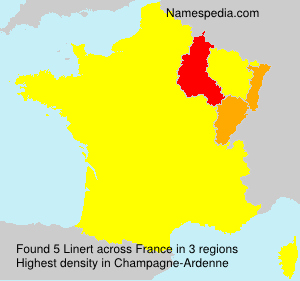 Surname Linert in France Surname Linert in France